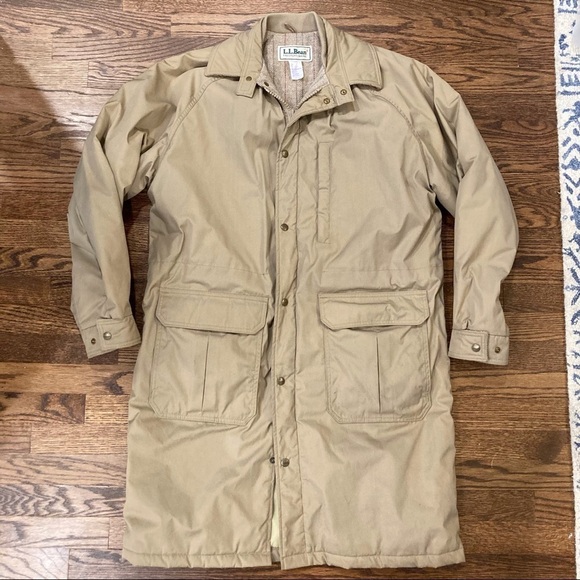 Vintage L.L. bean mens MT medium tall wool lined parka - Picture 3 of 16